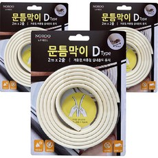 HOW HOM 門墊 D 型膠帶 2m x 2p, 3個