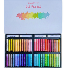 Abern馬卡龍色油性蠟筆, 48 種顏色, 1套