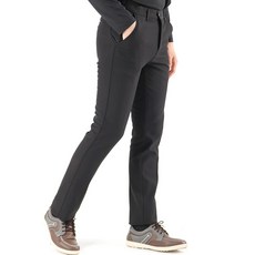 男士素色無褶彈性刷毛高爾夫褲 KBL922