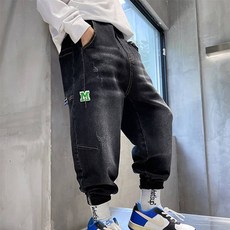 兒童 Emlabel 牛仔長褲 CCV58BPT555
