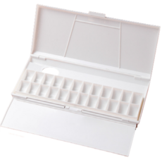 便利小舖 美術用水彩調色盤, 27格, 1個