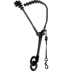 Make Me 可調節背帶 舒適薩克斯風頸帶, 黑色, 1個