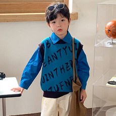 兒童字母針織背心 CCV58BVT537