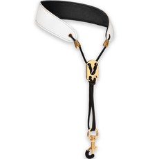 Make Me 管樂器 薩克斯風 法國號 管樂 掛脖帶 背帶, 白色, 1個