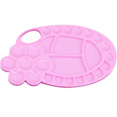 Highery 油畫 水彩 多用途顏料 調色盤 8型, 26格, 1個