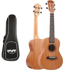 尤克里裡棕A+入門學習包套組, 58cm