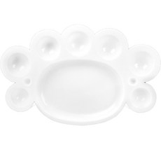 Haiery 美術用品 水彩調色盤 9號, 8格, 1個