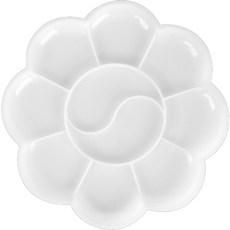 Hiearly 美術用品 水彩調色盤 類型3, 1個, 10格