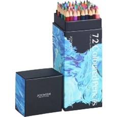 JOYWISH 專業彩色鉛筆夾油性, 72 種顏色, 1套