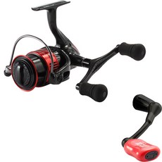 Abu Garcia Colors SP 2500S 雙柄 + 平柄蛋餌帶魚捲線器套組, 紅色的, 單品