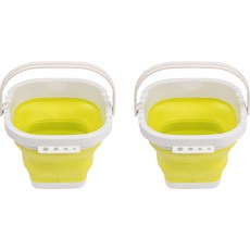 Keep砂光水畫藝術畫折疊水瓶2p, 03方形黃