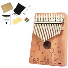 Heyum 相思木 17音 琴鍵 卡林巴 4號款, 1個