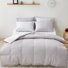 Goose On Ivy 幼鵝波蘭鵝絨被 PG70 1000g, 煙灰色