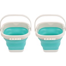 Keep砂光水畫藝術畫折疊水瓶2p, 01方形藍