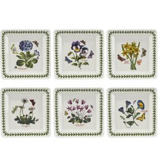 Portmeirion Botanic Garden 方形盤 18cm, 1個, 顏色隨機