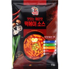 Tteokbulking 辣炒年糕調理醬包 中辣, 5kg, 1個
