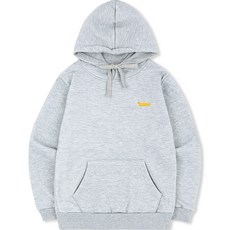 로로리 여성용 ORY 스몰로고 기모 후드 티셔츠