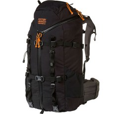 미스테리랜치 테라프레임3 짚 스포츠 백팩 50L, 블랙, 1개