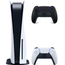 플레이스테이션 디스크에디션 PS5 + 듀얼센스 컨트롤러 블랙 세트, CFI-1218A(플레이스테이션), CFI-ZCT1G(컨트롤러)
