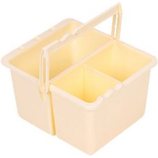 長方形分隔美術用洗筆水桶 S65, 類型 2