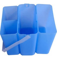 長方形分隔美術用洗筆水桶 S66, 3型