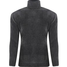 FERRA US 男士蓬鬆柔軟針織高領高爾夫衫 CRBWT220106
