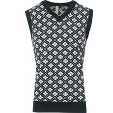 FERRA US 男士 Bicho Cube 針織高爾夫 V領背心 GRBFV220058