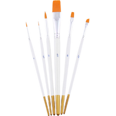 Dasababa 金白色油畫筆6件組, 1套, 6種