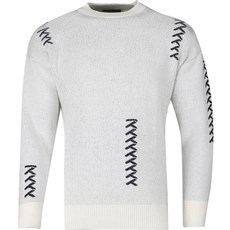 FERRA US 男士撞色拼接圓領針織高爾夫球衫 GRBWT220071