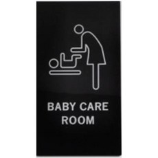 편스토어 아크릴 안내 표지판 타입10, BABY CARE ROOM, 1개
