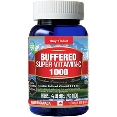 TONG Life 緩衝型超級維他命C 1000, 1個, 60錠