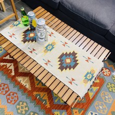 조르비쉬 감성 테이블보 인디언, 혼합 색상