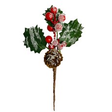 Ju-ang Objet Rundle 聖誕人造花 03, 混合色, 1個