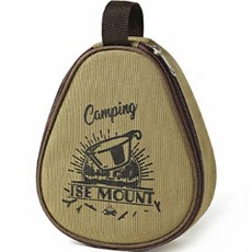 마블라 다용도 식기 보관 가방, 카키, 1개