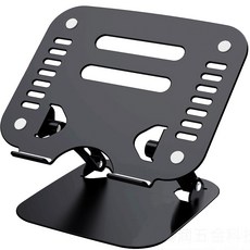 노트북 테블릿 접이 리프트 거치대, 03 블랙, 1개