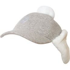 TECH SKIN 女式耳罩高爾夫帽, 灰色