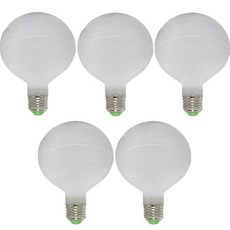 Gaon LED 12W 長型球泡燈 白色 5入, 晝光色, 5個