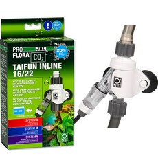 JBL 珍寶 Proflora Aqua Taifun 直列式外置過濾器用水草CO2供應器, 1個