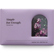 Funnymade迷你攜帶式6個月筆記本 2入, 牛奶紫色