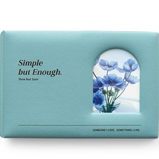 Funnymade迷你攜帶式6個月筆記本 2入, 淡藍色