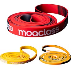 moaclass 類性能引體向上帶 3件套, 橙色迷彩，黃色迷彩，紅色迷彩