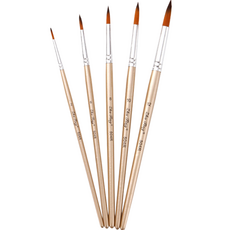 Zhu Ting Dasababa 玫瑰金水彩筆尖頭筆套組, 5種, 1套