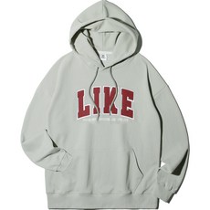 앨빈클로 LIKE 오버핏 기모 후드티셔츠 AVH838