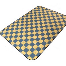 空氣捲筒式印地安圖騰野餐露營防水戶外野餐墊, 03 印地安格紋