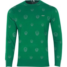 FERRA US 男士 Squall 圓領針織高爾夫球衫 GRBFT220123