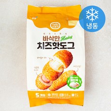 쉐프스토리 바삭한 치즈핫도그 (냉동), 80g, 5개입, 2개
