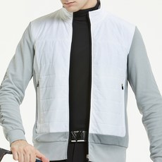 NEVERMINDALL 男式 Arthur 襯墊特色平紋針織夾克 JC110