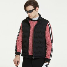 NEVERMINDALL 男士熱熔鵝絨背心 VE114