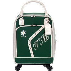 더메이크 여성용 로사 휠 보스턴백, 그린