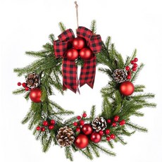 So&Young聖誕家庭派對裝飾花環花束, 混合顏色